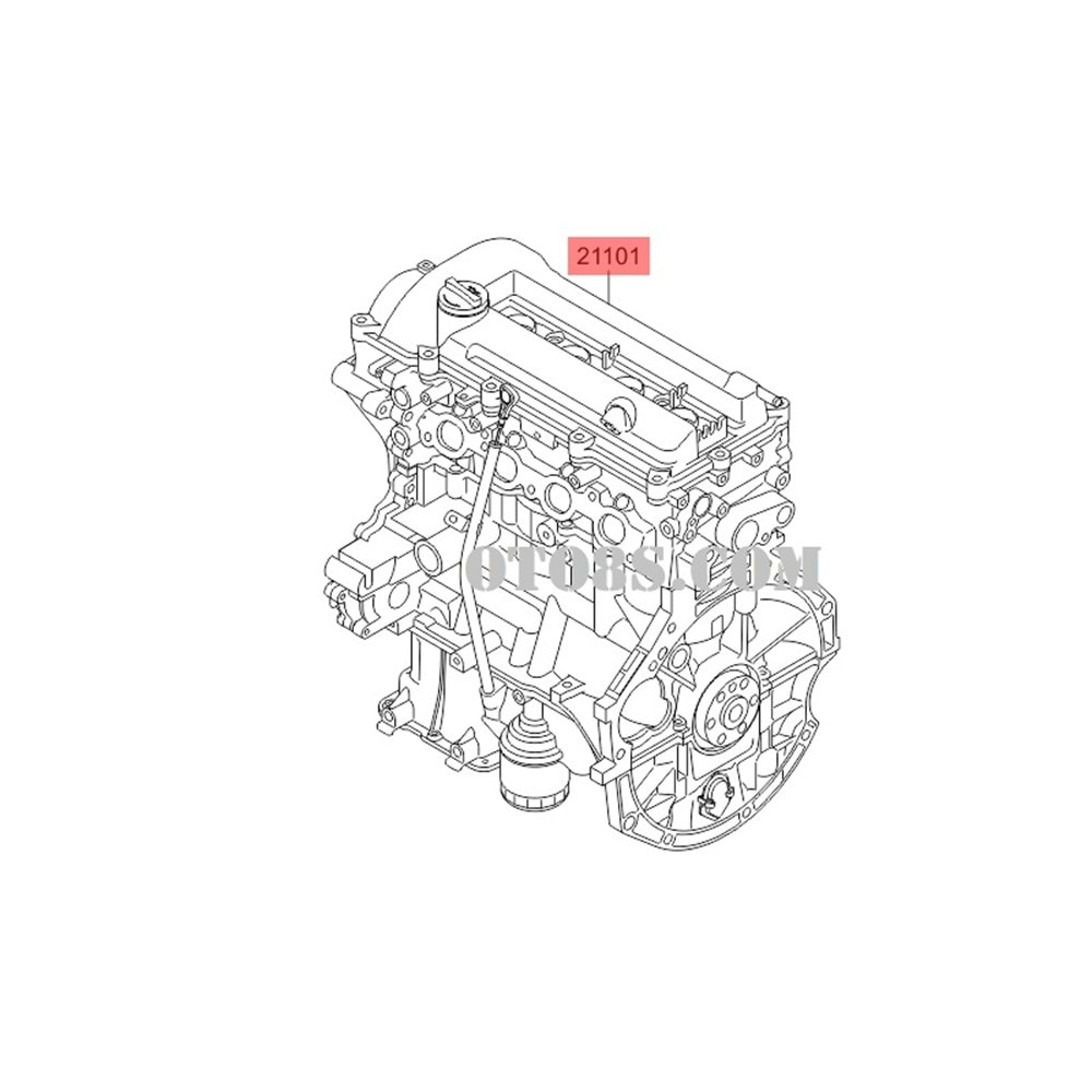 KOMPLE MOTOR Hyundai Era BLUE