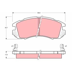 Subaru Impreza 1997-2000 Ön Fren Disk Balatası