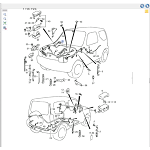 Suzuki Jimny 2005-2018 SN413V Motor Kablo Tesisatı