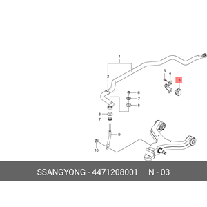 Ssangyong Actyon 4x4 RX-Series RX-Series 4x4 Ön Viraj Orta Lastiği
