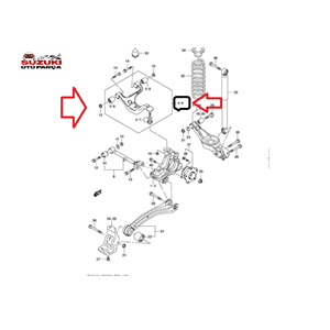 KOL GRUBU,ARKA SÜSPANSİYON ÜST,SAĞ