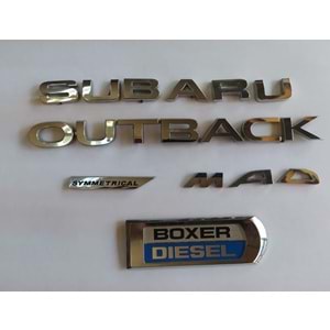 Subaru Outback Yazıları Çıkma