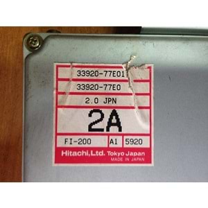 BEYİN SUZUKİ VİTARA SV620 H20A ÇIKMA