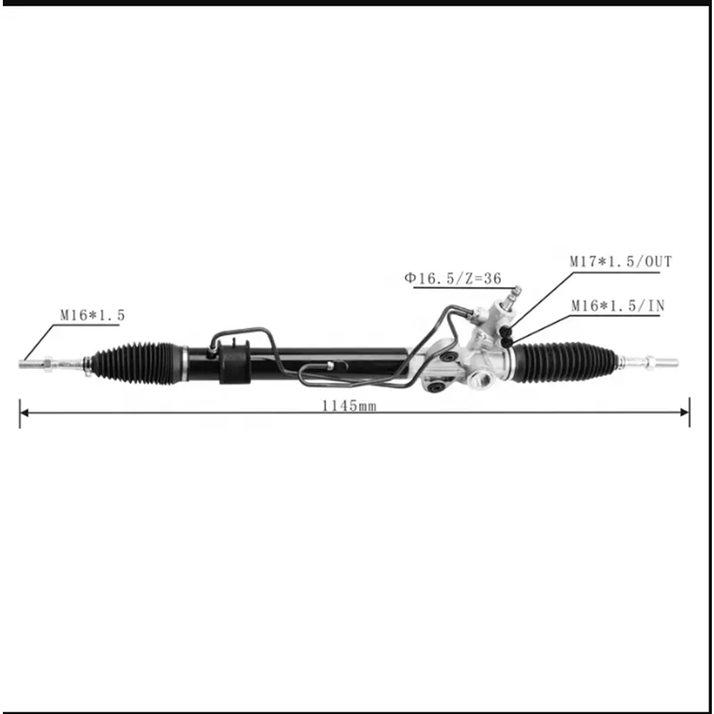 Mitsubishi L200 CR 07-10 TEK KABIN Hidrolik Direksiyon Kutusu