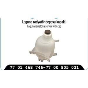 Renault Megane 1 K7M Radyatör Yedek Su Deposu Genleşme Deposu