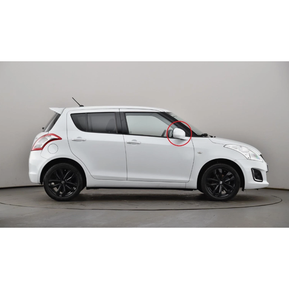 Suzuki Swift 12-17 SAĞ YAN AYNA KAPAK (BEYAZ)