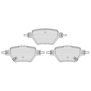 BYD SEAL U ATTO DOLPHIN TANG HAN Arka Fren Balatası Takım
